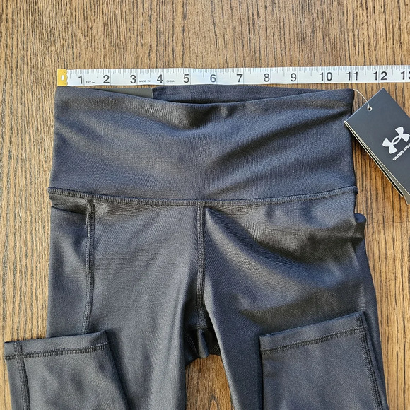 Under Armour HeatGear No-Slip Waistband Full-Length Leggings Size Women's XS NEW - Picture 9 of 16